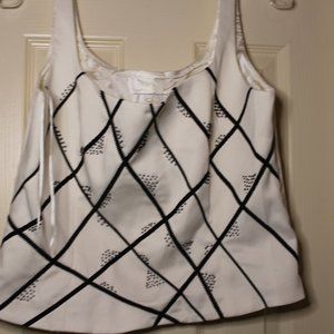 Sandra Darren White Top